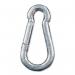 This image shows a set of high-quality stainless steel carbine hooks by Slingsby, Type B 313162. The hooks have a sleek and sturdy design, perfect for heavy lifting and industrial use. The polished finish adds a touch of professional elegance.
