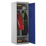 Locker Large Capacity Uniform 4 Internal Compartments, blue 313288