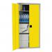 Steel workplace cupboards with coloured doors - Choice of five sizes in 5 colours 313563