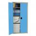 Steel workplace cupboards with coloured doors - Choice of five sizes in 5 colours 313574