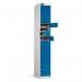 Steel workplace cupboards with coloured doors - Choice of five sizes in 5 colours 313592