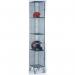 Locker - Coloured Wire Meshstandard 4 Comp. + Doors Green 313726