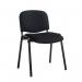 Stackable fabric meeting and conference chairs - pack of 4 313857