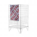 Dump Bins, Square 400 X 400, Colour White 314060