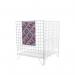 Dump Bins, Square 600 X 600, Colour White 314082
