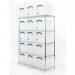 Really Useful Box® wire-shelf archive storage with containers - Complete with15 clear boxes 314513