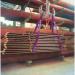 The photo shows two slingsby lifting equipment webbing slings, also known as duplex strops. They have the ability to accommodate an extra meter and have a Safe Working Load (SWL) of 1 ton.