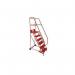 Steps Mobile, Knock-down 6 Treads Colour Red 315163