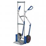 Heavy duty expresso aluminium sack trucks, on pneumatic tyres 315430