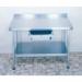 Stainless steel food preparation tables with upstand 315634