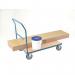 Fetra heavy duty platform trucks with open handle, 1100 x 700mm platform 315665