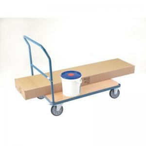 Fetra heavy duty platform trucks with open handle, 1200 x 800mm