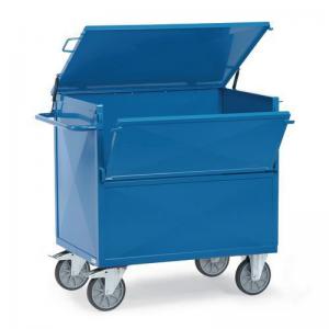 Fetra heavy duty steel container trucks - platform L x W - 1000 x