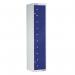 Locker - Flat Garment 10 Compstd. Colour Blue Door 315916