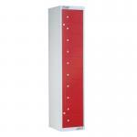 Locker - Flat Garment 10 Compstd. Colour Red Door 315918