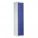 Locker - Flat Garment 15 Compstd.colour Blue Door 315922