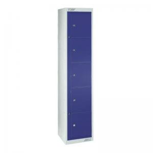 Locker - Flat Garment 5 Comp Std.Colour Blue Door 315928