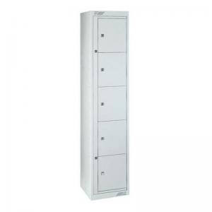 Locker - Flat Garment 5 Comp Std. Col.L.Grey Door 315929