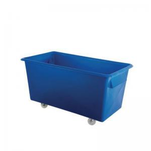 Slingsby tapered plastic container trucks with handles, capacity 412