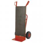 3-in-1 Sack truck with deck - on puncture proof wheels 316376