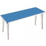 Aluminium framed folding tables - Height 698mm - Azure 316544