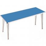 Aluminium framed folding tables - Height 698mm - Azure 316544