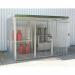 Gas cylinder storage - Cage with roof 316703