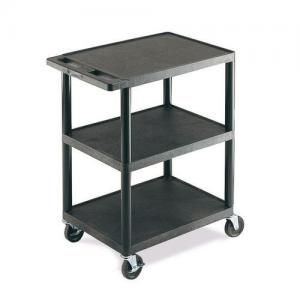 Image of Trolley - Plastic With 3 Shelves 690X458