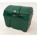 200L Slingsby heavy duty salt and grit bins - Without hopper feed, and with locking lid 317059