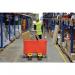 Slingsby mobile pallet box, red 317615