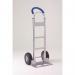 Aluminium sack truck with fixed toe plate & looped handle 317673