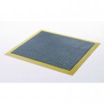 Matting - Fatigue Checker Pack of 2 Individual Mat, Blackyellow 317931