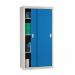 Sliding door cupboards - Solid door 1829mm high, 915mm wide - Blue door 318007