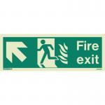 Sign Fire Exit 150 X 400 Photoluminescent Rigid 318202