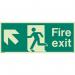 Fire Exit Single Sided Signs for Large Buildings 250 X 600 318212