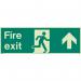 Fire Exit Single Sided Signs for Large Areas 300 X 900 mm 318257