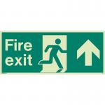 Fire Exit Single Sided Signs for Large Buildings 250 X 600 318260