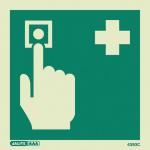 First Aid Call Point Sign 150 X 150 Rigid 318333