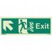 Sign Fire Exit 150 X 400 Photoluminescent Rigid 318381