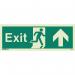 Sign-exit Escape Upfwd Aaa Photo Lum 150 X 400 mm Rigid 318403
