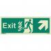 Sign Fire Exit 150 X 400 Photoluminescent Rigid 318433