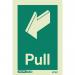 Sign-pull + Arrow (vertical) 100 X 150 Rigid 318472
