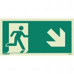 Emergency Exit Sign 150 X 300 Rigid 318580