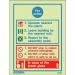 Sign-fire Action Aaa Photo Lum 200 X 150 mm Rigid 318609