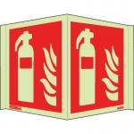Panoramic Fire Equipment Signs 150 mm High 318637