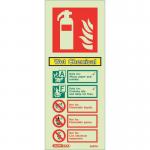 Fire Instruction Sign 200 X 80 Rigid 318653