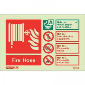 Fire Instruction Sign 100 X 150 Rigid 318663