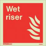 Fire Fighting Equipment Notice Rigid Plastic Wet R 200 X 200 318694