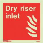 Fire Fighting Equipment Notice Rigid Plastic Dry 150 X 150 mm 318697