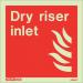 Fire Fighting Equipment Notice Rigid Plastic Dry 200 X 200 318698